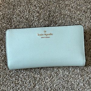 Blue Kate Spade Wallet